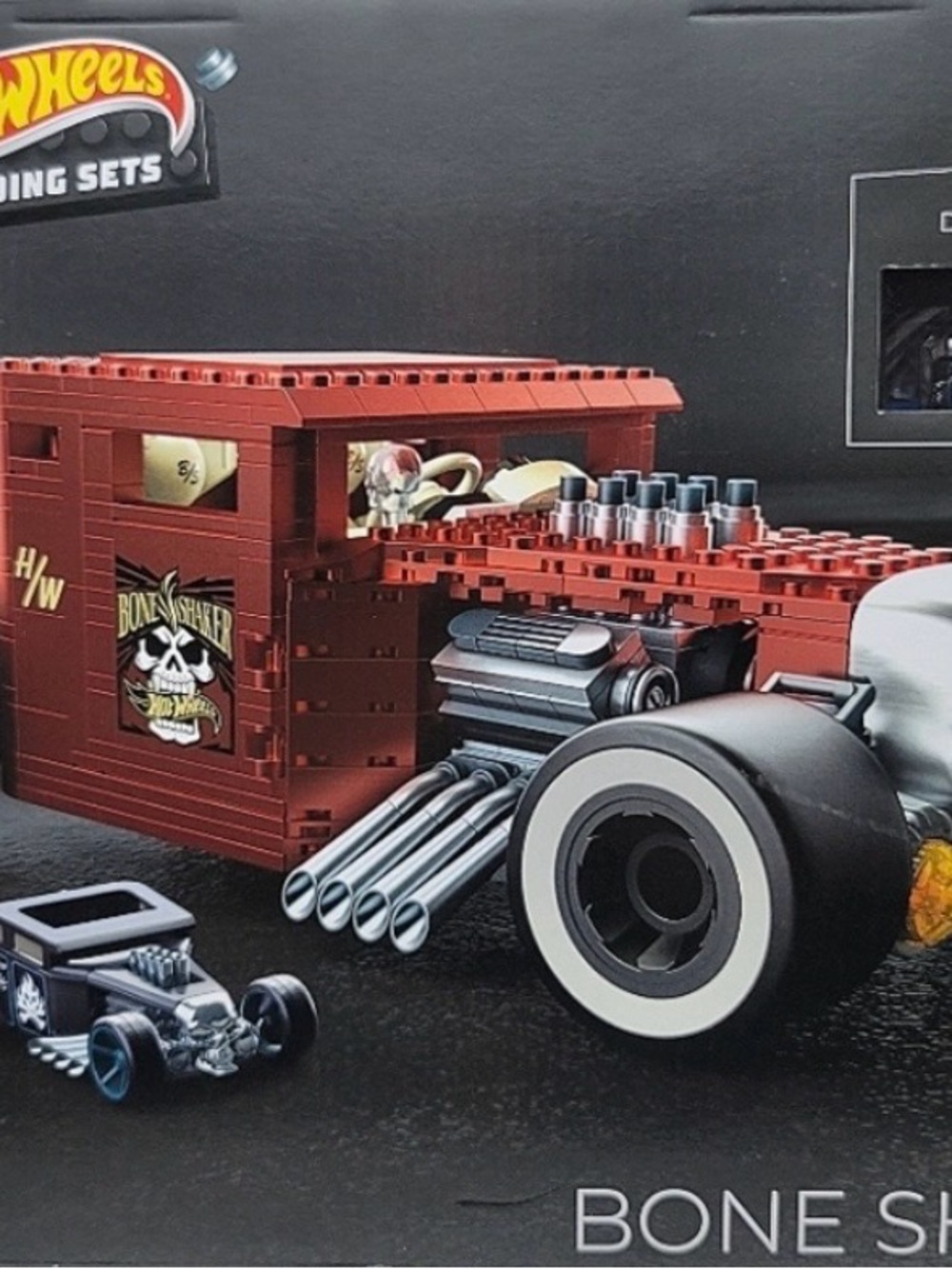 Hot Wheels Mega Lego Bone Shaker Building Set - Red